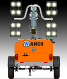 Wanco | WLTT-4MK8K, 8kW Compact Diesel Light Tower w/Kubota D-1105 Engine