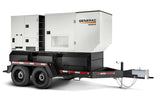 Generac | MDG150DF4, Trailer Mounted Mobile 120kw Diesel Generator, w/ John Deere Engine