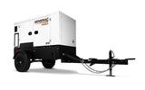 Generac | MDG25IF4-STD3, Trailer Mounted Mobile 25kw Diesel Generator, w/ Isuzu engine