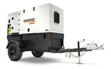 Generac | MMG45IF4-STD3, Trailer Mounted Mobile 40kw Diesel Generator, w/ Isuzu engine
