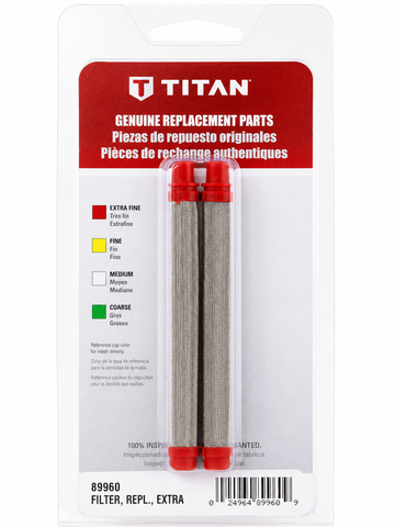 Titan 89960 FILTER, REPL., EXTRA FINE PKG.